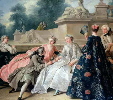 Rococo art and its characteristics